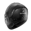 Κράνος μηχανής SHARK SPARTAN RS CARBON SHIEVER МАТ BLACK/GREY thumb