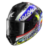 Κράνος μηχανής SHARK SPARTAN RS CARBON STREETRUSH BLACK/BLUE/SILVER/YELLOW