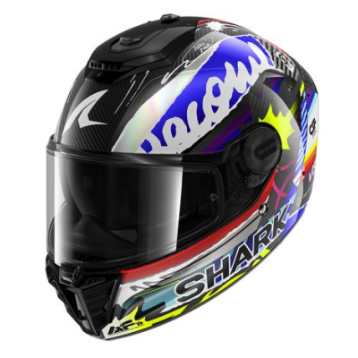 Κράνος μηχανής SHARK SPARTAN RS CARBON STREETRUSH BLACK/BLUE/SILVER/YELLOW Κράνος μηχανής SHARK SPARTAN RS CARBON STREETRUSH BLACK/BLUE/SILVER/YELLOW