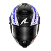 Κράνος μηχανής SHARK SPARTAN RS CARBON STREETRUSH BLACK/BLUE/SILVER/YELLOW thumb