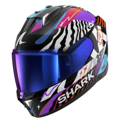 Κράνος μηχανής SHARK SKWAL i3 SPEED-FANCY BLACK/ORANGE/PURPLE/WHITE Κράνος μηχανής SHARK SKWAL i3 SPEED-FANCY BLACK/ORANGE/PURPLE/WHITE