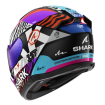 Κράνος μηχανής SHARK SKWAL i3  SPEED-FANCY BLACK/ORANGE/PURPLE/WHITE thumb