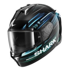 Κράνος μηχανής SHARK SKWAL i3 LIGHT-BLUR BLACK/BLUE/GREEN