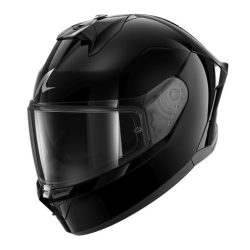 Κράνος μηχανής SHARK CUP SKWAL BLANK BLACK GLOSS