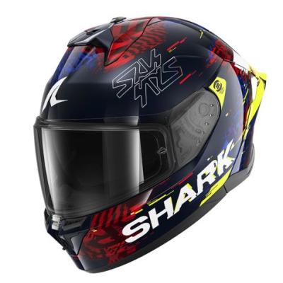 Κράνος μηχανής SHARK CUP SPEED-VIB BLUE/RED/YELLOW Κράνος μηχανής SHARK CUP SPEED-VIB BLUE/RED/YELLOW
