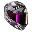 Κράνος μηχανής SHARK SPARTAN GT PRO CARBON STHYR MAT CARBON/CHROME/PURPLE thumb