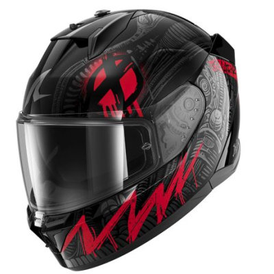 Κράνος μηχανής SHARK D-SKWAL 3 SHIEVER BLACK/GREY/RED Κράνος μηχανής SHARK D-SKWAL 3 SHIEVER BLACK/GREY/RED