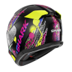 Κράνος μηχανής SHARK D-SKWAL 3 FAWN BLACK/PURPLE/YELLOW thumb