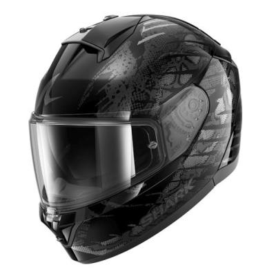 Κράνος μηχανής SHARK RIDILL 2 REPTAIA BLACK/GREY Κράνος μηχανής SHARK RIDILL 2 REPTAIA BLACK/GREY
