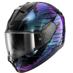 Κράνος μηχανής SHARK RIDILL 2 REPTAIA BLACK/BLUE/PURPLE