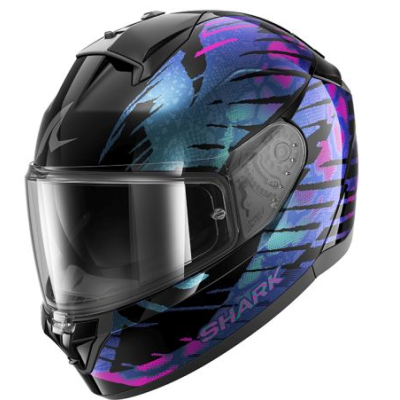 Κράνος μηχανής SHARK RIDILL 2 REPTAIA BLACK/BLUE/PURPLE Κράνος μηχανής SHARK RIDILL 2 REPTAIA BLACK/BLUE/PURPLE