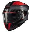 Κράνος μηχανής AXXIS HAWK EVO SV DARK JUSTICE C4 MATT  thumb
