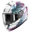 Κράνος μηχανής SHARK RIDILL 2 REPTAIA BLUE/PURPLE/WHITE thumb