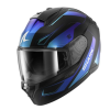 Κράνος μηχανής SHARK RIDILL 2 MEKARIUM MAT BLACK/BLUE