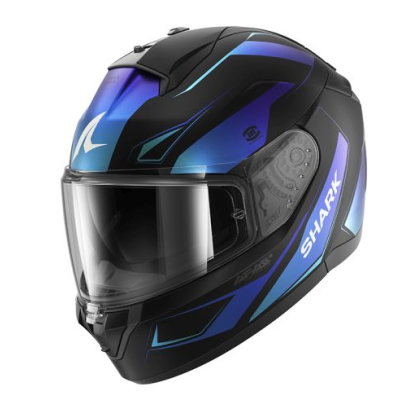 Κράνος μηχανής SHARK RIDILL 2 MEKARIUM MAT BLACK/BLUE Κράνος μηχανής SHARK RIDILL 2 MEKARIUM MAT BLACK/BLUE