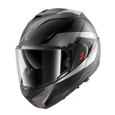 Κράνος μηχανής SHARK OXO MEKARIUM MAT BLACK/GREY