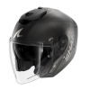 Κράνος μηχανής SHARK RS JET CARBON SPEED TECH MAT BLACK/GREY