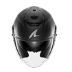 Κράνος μηχανής SHARK RS JET CARBON SPEED TECH MAT BLACK/GREY thumb