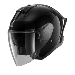 Κράνος μηχανής SHARK SKWAL JET CUP BLANK BLACK