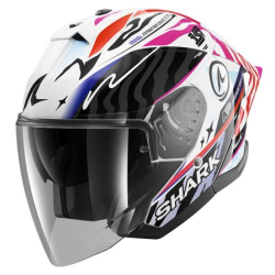 Κράνος μηχανής SHARK SKWAL JET CUP SPEED-FANCY BLACK/PURPLE/RED/WHITE