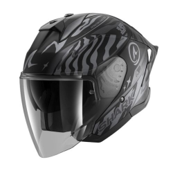 Κράνος μηχανής SHARK SKWAL JET CUP SPEED-FANCY MAT BLACK/GREY Κράνος μηχανής SHARK SKWAL JET CUP SPEED-FANCY MAT BLACK/GREY