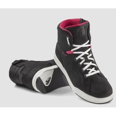 Γυναικεία μποτάκια μηχανής FORMA Swift X Fit Lady Dry WP Black/White