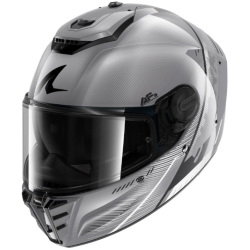 Κράνος μηχανής SHARK SPARTAN RS SPEED-TECH GREY/WHITE Κράνος μηχανής SHARK SPARTAN RS SPEED-TECH GREY/WHITE