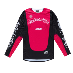 Μπλούζα motocross TROY LEE DESIGNS SE PRO Roam Jersey - Black