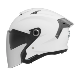 Κράνος μηχανής AXXIS BLAZER SV SOLID WHITE GLOSS