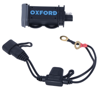Κιτ τροφοδοσίας USB 2.1A με ασφάλεια OXFORD Κιτ τροφοδοσίας USB 2.1A με ασφάλεια OXFORD
