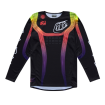 Μπλούζα motocross TROY LEE DESIGNS SE PRO Stripes Jersey - Black/Multi Μπλούζα motocross TROY LEE DESIGNS SE PRO Stripes Jersey - Black/Multi thumb