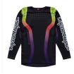 Μπλούζα motocross TROY LEE DESIGNS SE PRO Stripes Jersey - Black/Multi Μπλούζα motocross TROY LEE DESIGNS SE PRO Stripes Jersey - Black/Multi thumb