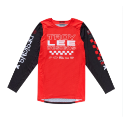 Μπλούζα motocross TROY LEE DESIGNS GP Pro Air Standard Jersey - Orange/Black Μπλούζα motocross TROY LEE DESIGNS GP Pro Air Standard Jersey - Orange/Black