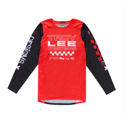Μπλούζα motocross TROY LEE DESIGNS GP Pro Air Standard Jersey - Orange/Black
