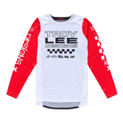 Μπλούζα motocross TROY LEE DESIGNS GP Pro Air Standard Jersey - Red/White/Black