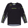 Μπλούζα motocross TROY LEE DESIGNS Scout GP Pro Slab Jersey - Black