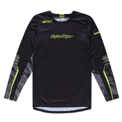 Μπλούζα motocross TROY LEE DESIGNS Scout GP Pro Slab Jersey - Black