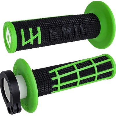 Χειρολαβές μοτοσυκλέτας ODI EMIG 2.0 Lock-On BLACK/GREEN