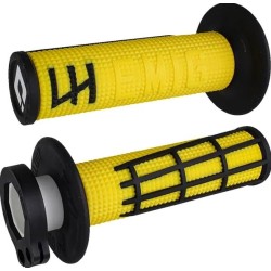 Χειρολαβές μοτοσυκλέτας motocross ODI EMIG 2.0 Lock-On YELLOW/BLACK