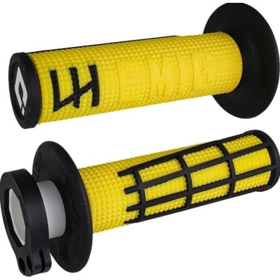 Χειρολαβές μοτοσυκλέτας motocross ODI EMIG 2.0 Lock-On YELLOW/BLACK Χειρολαβές μοτοσυκλέτας motocross ODI EMIG 2.0 Lock-On YELLOW/BLACK