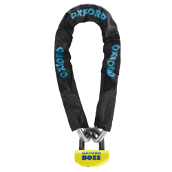 Αντικλεπτική αλυσίδα με κλειδαριά OXFORD 16 mm Big Boss+ - 1,2 m x 12 mm