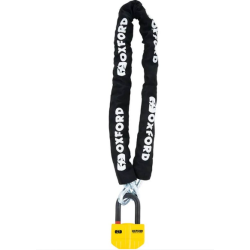 Αντικλεπτική αλυσίδα με κλειδαριά OXFORD Boss Alarm 14mmx12mm - 1.2Μ Yellow Αντικλεπτική αλυσίδα με κλειδαριά OXFORD Boss Alarm 14mmx12mm - 1.2Μ Yellow