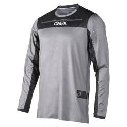 Μπλούζα ποδηλασίας O'NEAL  ELEMENT FR JERSEY HYBRID V.26 BLACK/GRAY