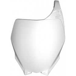 Number Plate μάσκα εμπρός RACETECH YAMAHA YZ 125 (CE16) White