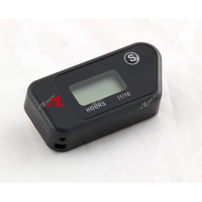 Ωρόμετρο κινητήρα RACETECH Black
