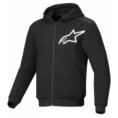 Φούτερ μοτοσυκλέτας ALPINESTARS CHROME V2 BLK/WHT