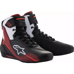 Μπότες μηχανής ALPINESTARS FASTER-4 BK/WH/DK RD