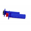 Χειρολαβές μοτοσυκλέτας RACETECH Lock On Blue