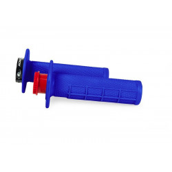 Χειρολαβές μοτοσυκλέτας RACETECH Lock On Blue