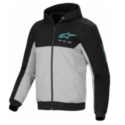 Ζακέτα μοτοσυκλέτας ALPINESTARS CHROME V2 SPORT BK/GY/TQ Ζακέτα μοτοσυκλέτας ALPINESTARS CHROME V2 SPORT BK/GY/TQ